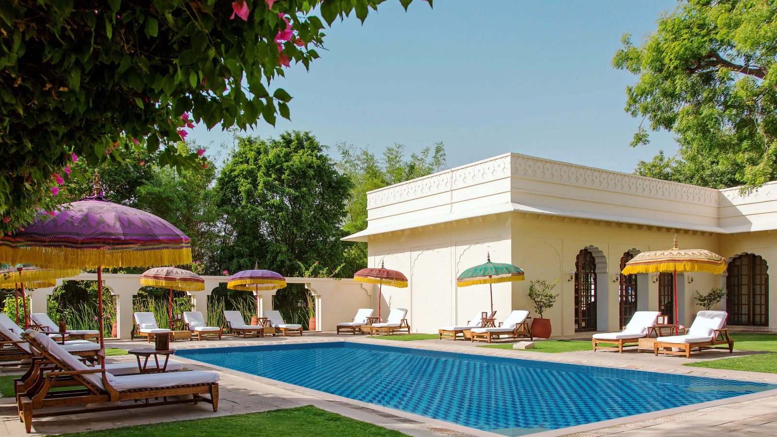 The Oberoi Vanyavilas Wildlife Resort, Ranthambhore exterior view