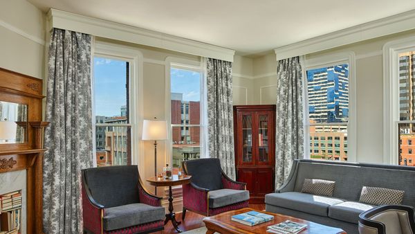 The Oxford Hotel interior