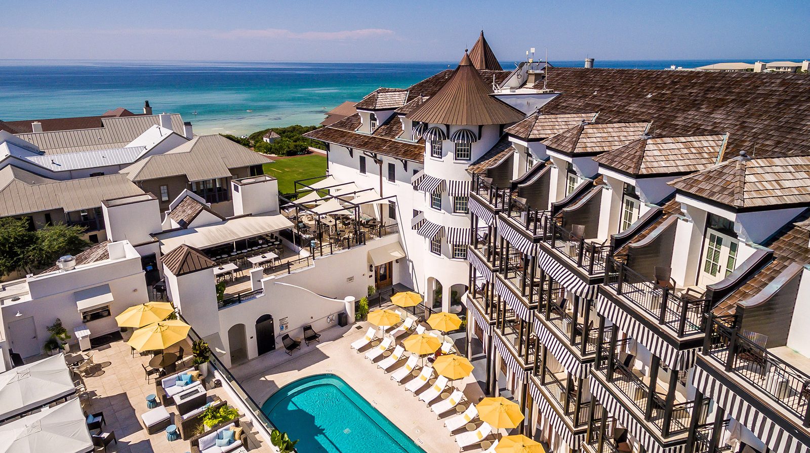 The Pearl Hotel, Rosemary Beach exterior view