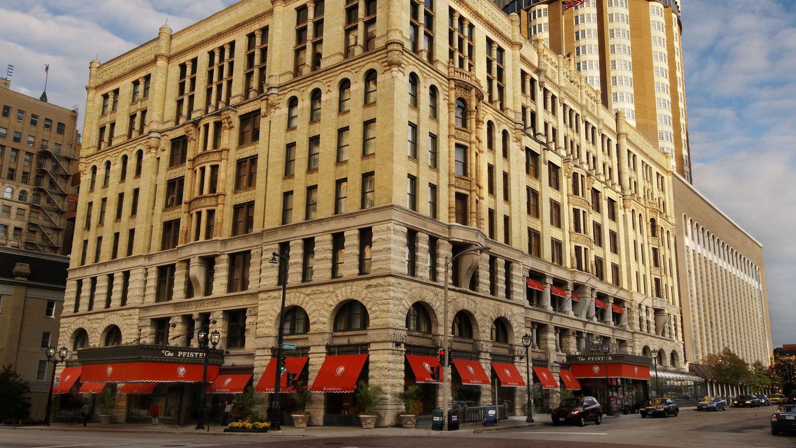 The Pfister Hotel exterior view