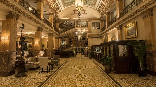 The Pfister Hotel interior
