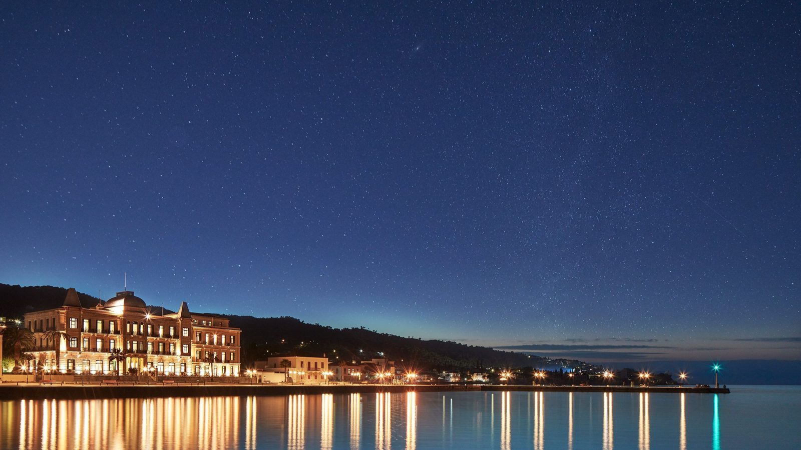 The Poseidonion Grand Hotel, Spetses exterior view