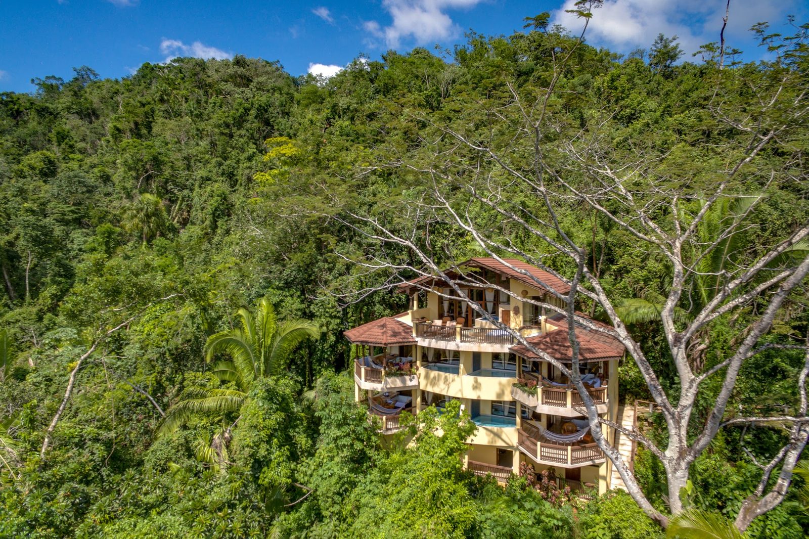 The Rainforest Lodge at Sleeping Giant exterior view