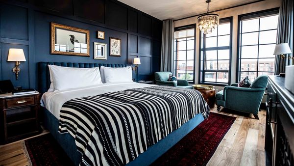 The Ramble Hotel interior