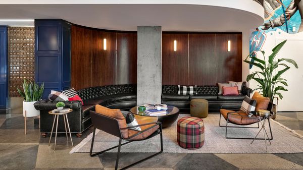 The Revolution Hotel interior