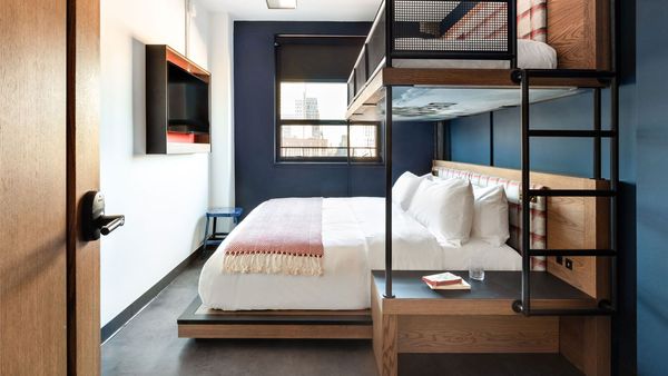 The Revolution Hotel interior