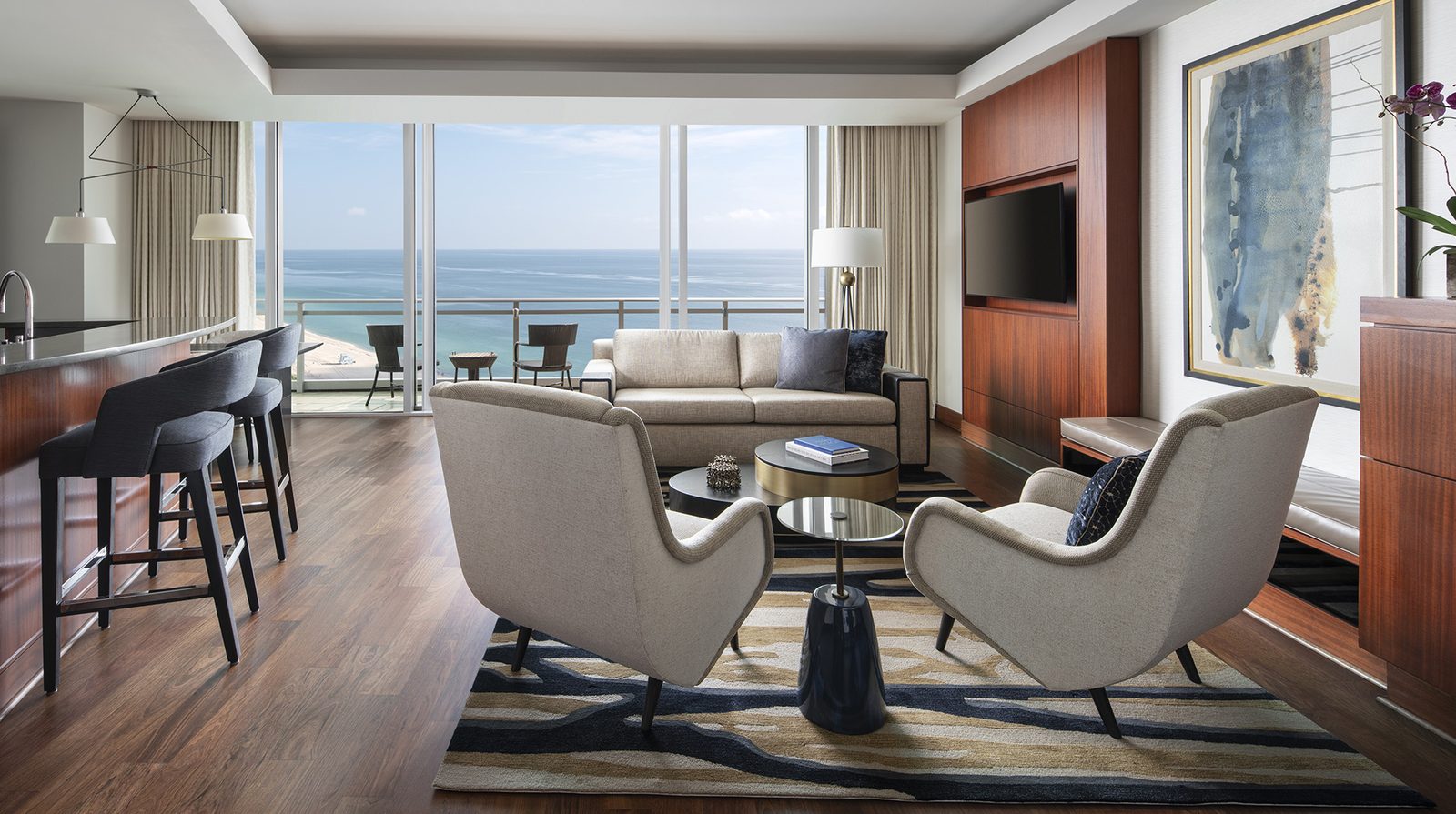 The Ritz-Carlton Bal Harbour, Miami exterior view