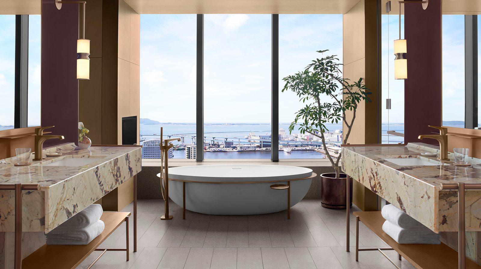 The Ritz-Carlton, Fukuoka exterior view