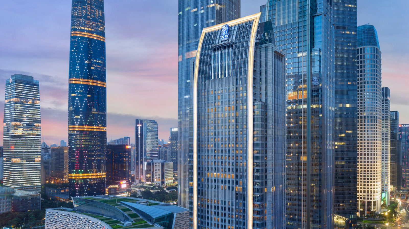 The Ritz-Carlton, Guangzhou exterior view