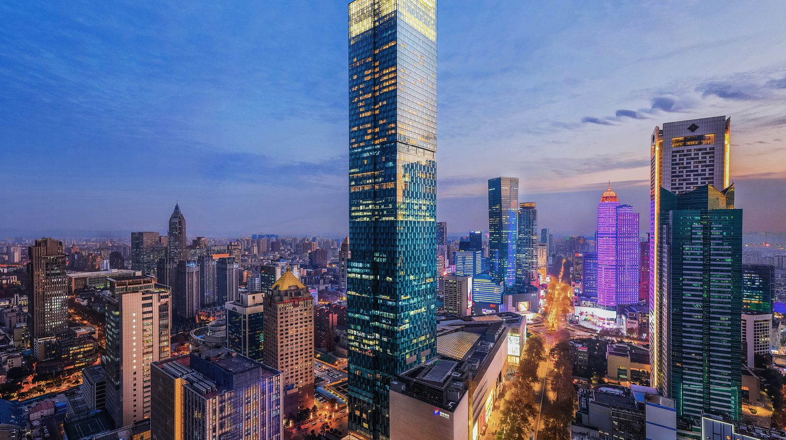 The Ritz-Carlton, Nanjing exterior view