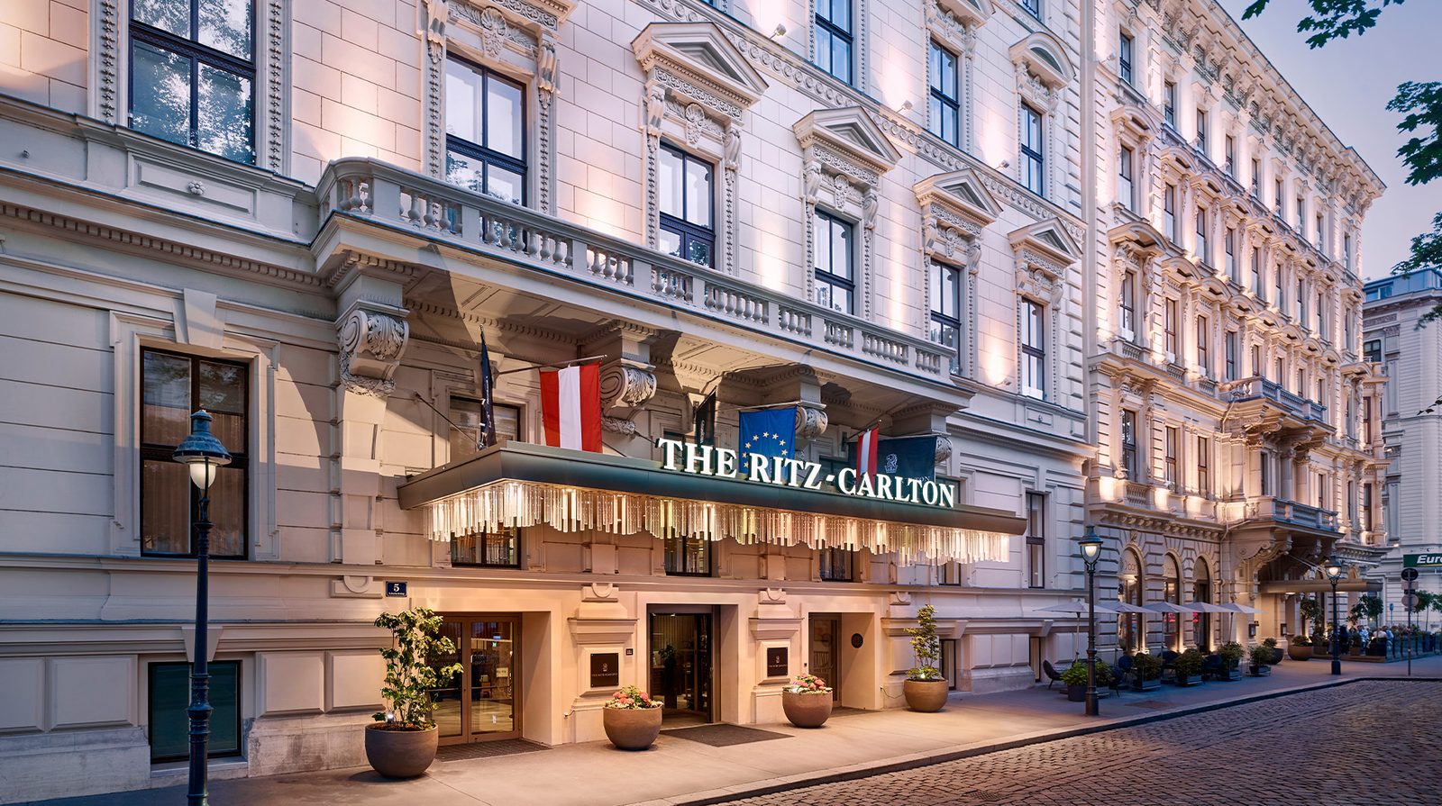 The Ritz-Carlton, Vienna exterior view