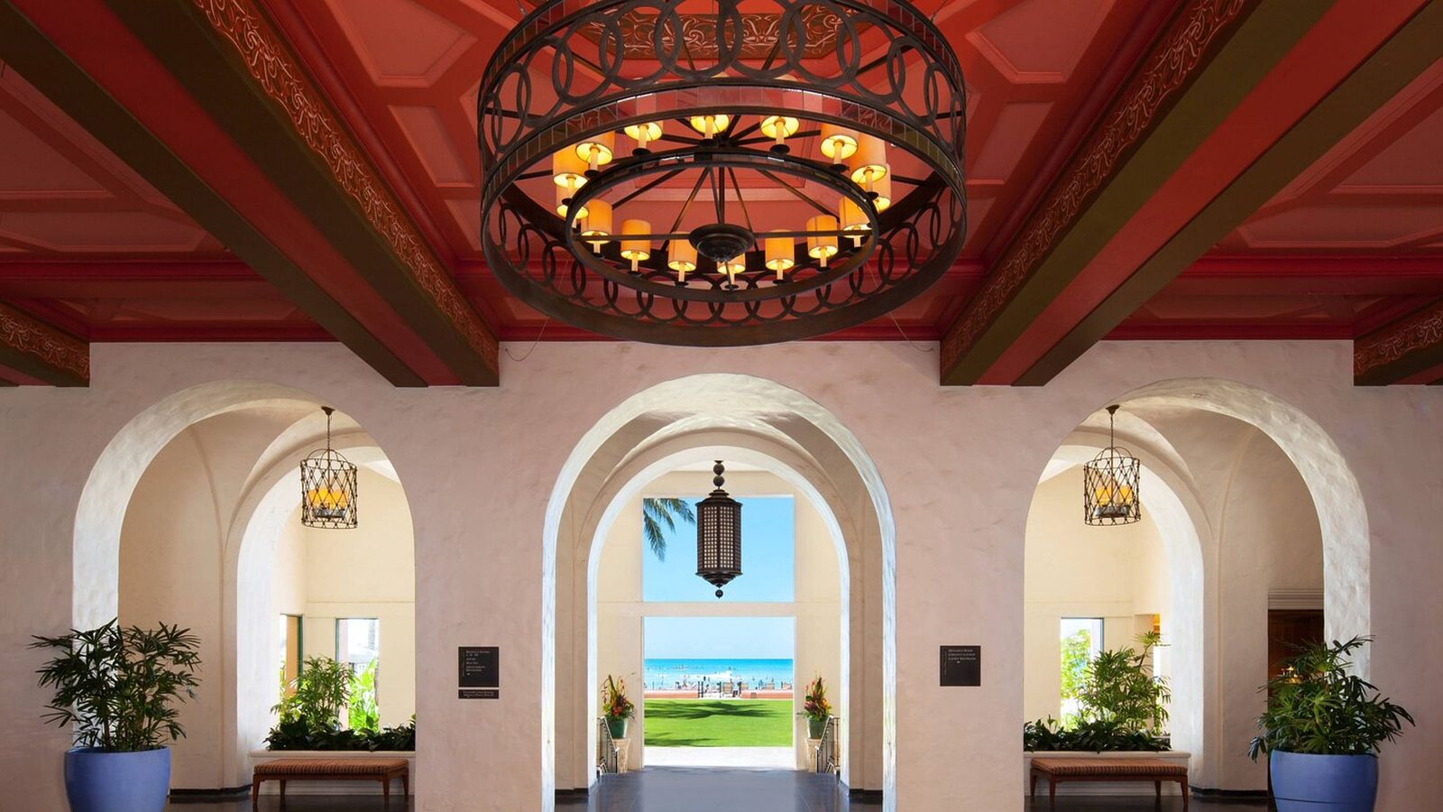 The Royal Hawaiian, a Luxury Collection Resort, Waikiki exterior view