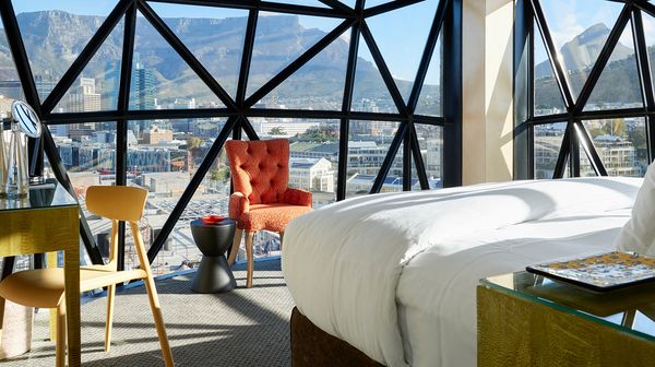 The Silo Hotel interior