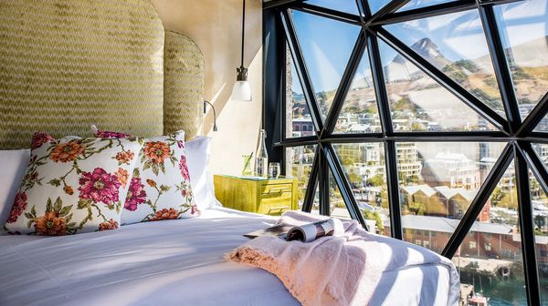 The Silo Hotel interior