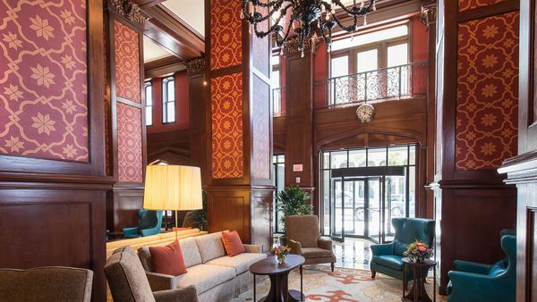 The Skirvin Hilton Oklahoma City interior