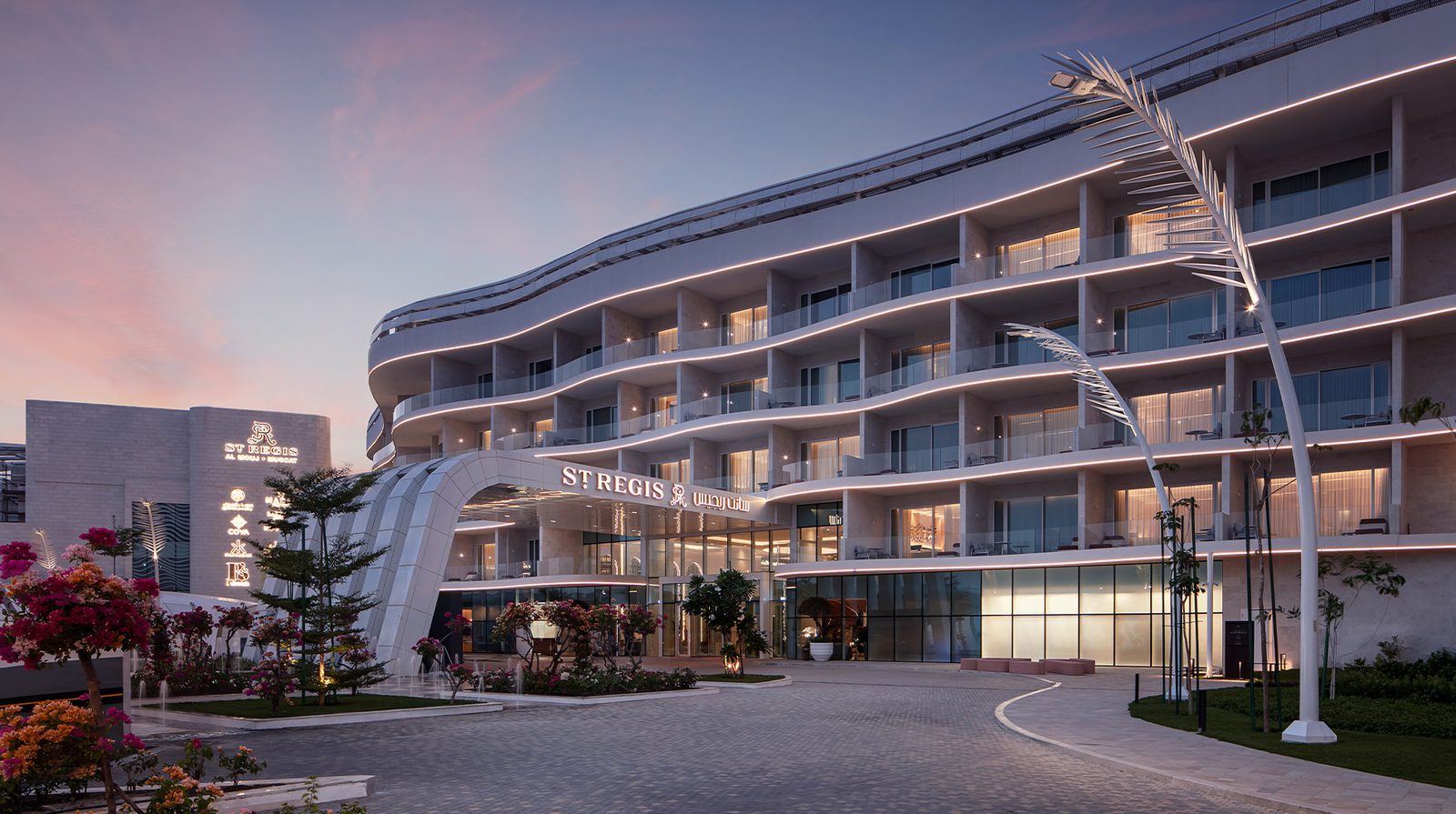 The St. Regis Al Mouj Muscat Resort exterior view
