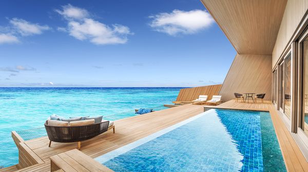 The St. Regis Maldives Vommuli Resort interior