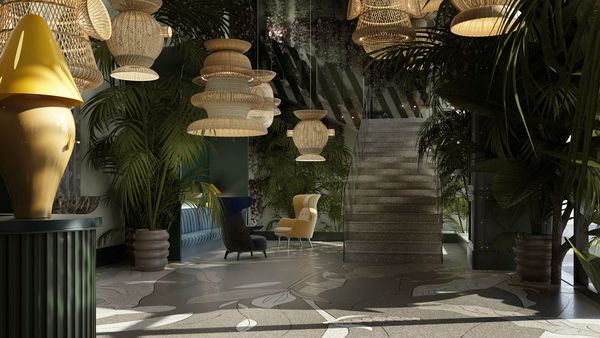 The Standard Bangkok Mahanakhon interior