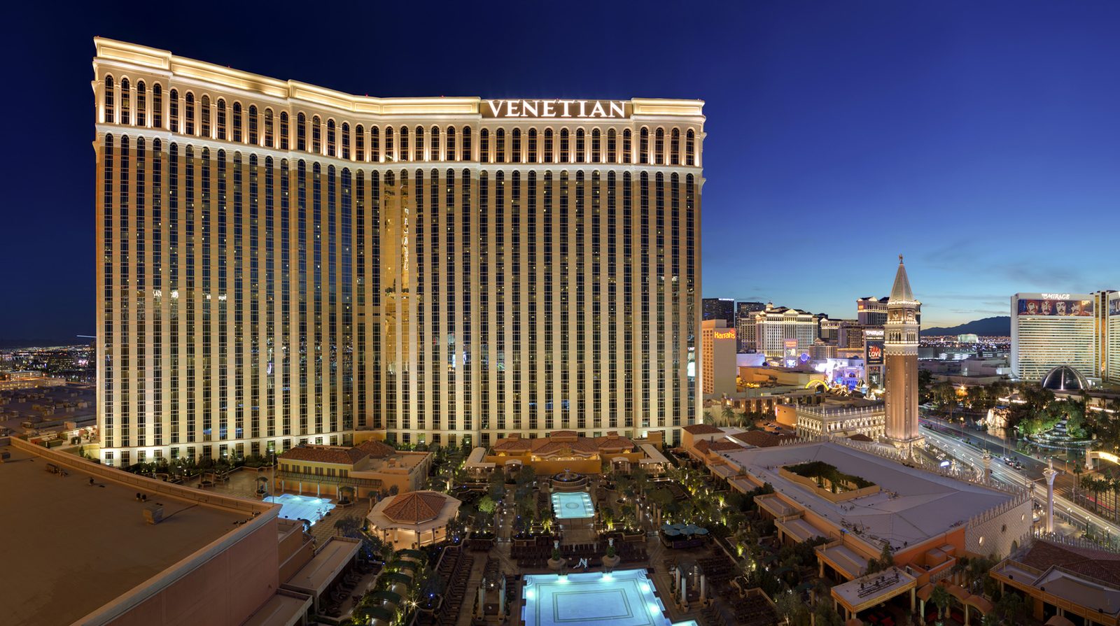 The Venetian Resort Las Vegas exterior view