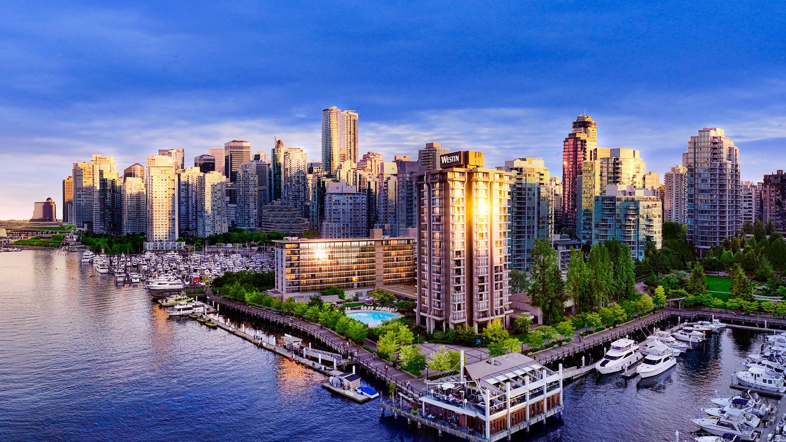 The Westin Bayshore, Vancouver exterior view
