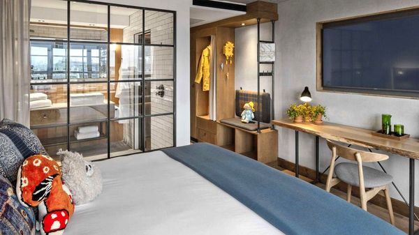 Treehouse Hotel London interior