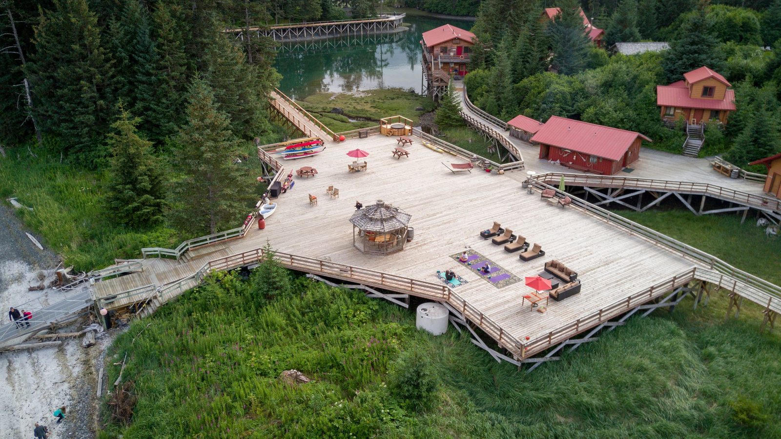 Tutka Bay Lodge interior