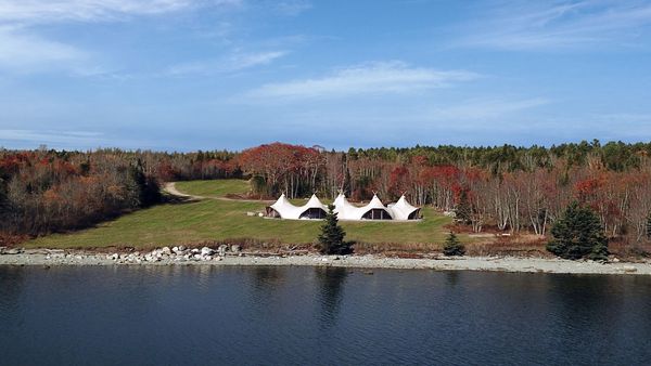 Under Canvas Acadia interior