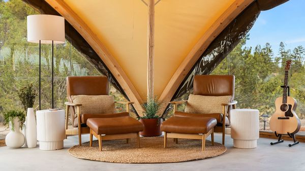Under Canvas Bryce Canyon interior