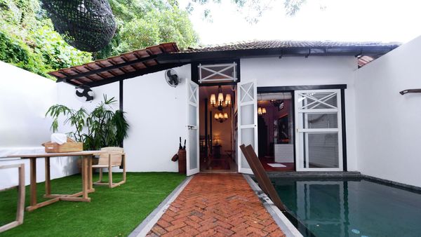 Villa Samadhi Singapore interior
