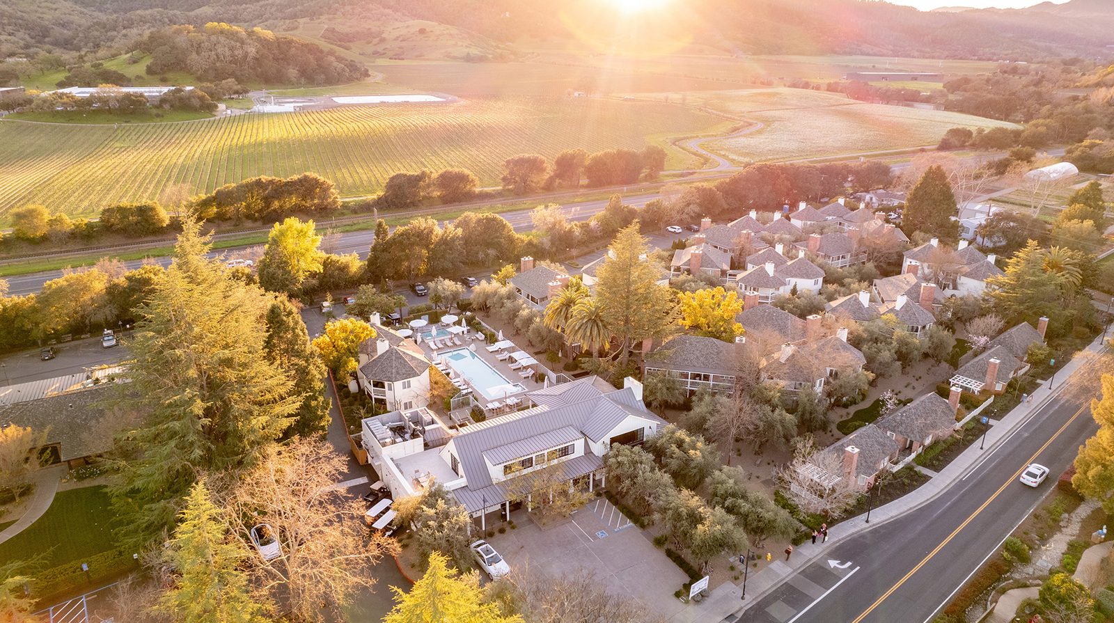Vintage House at The Estate Yountville exterior view