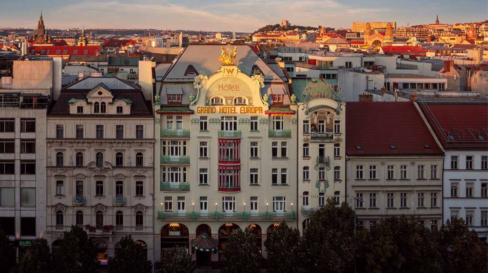 W Prague exterior view
