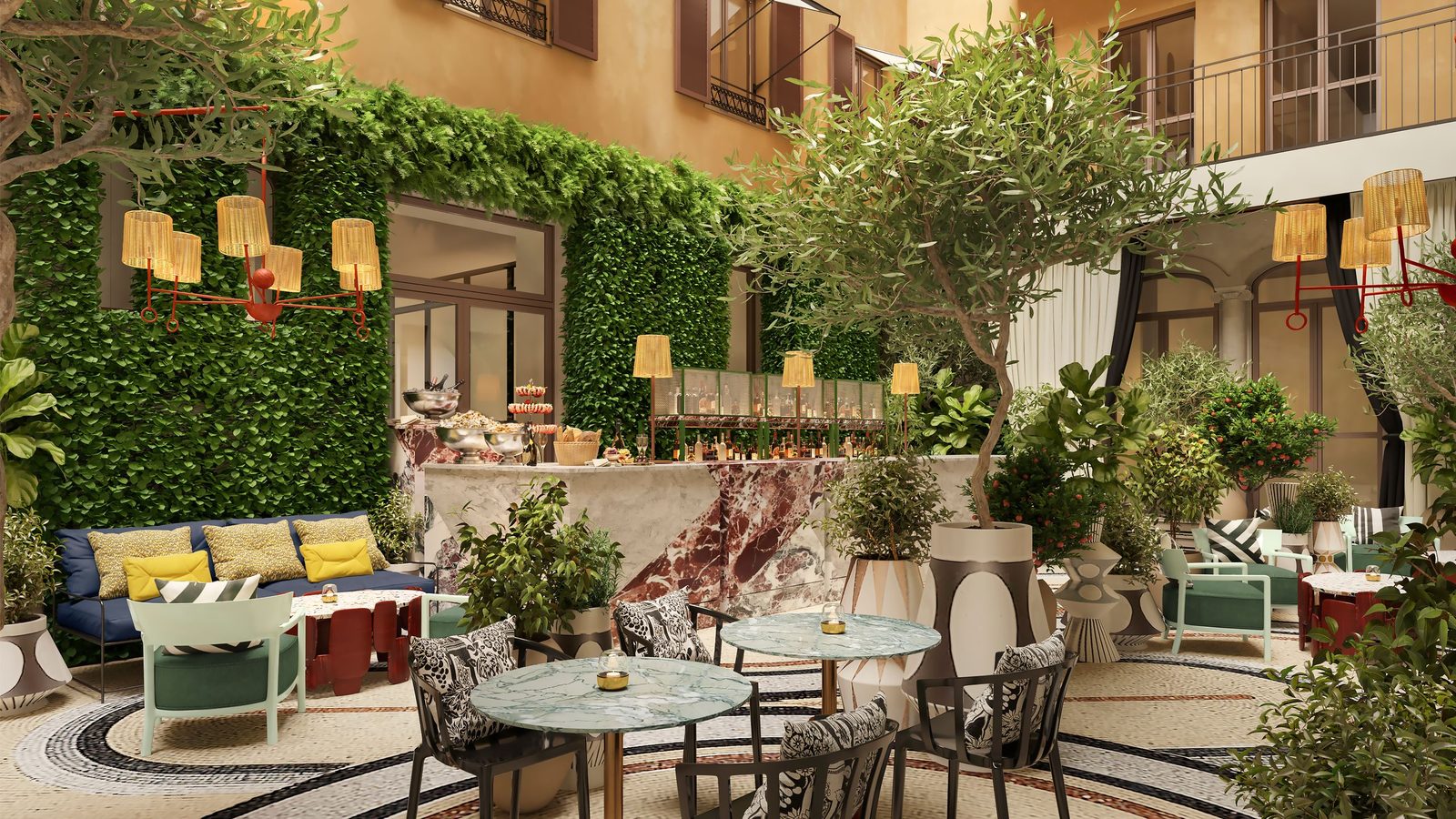 W Rome exterior view