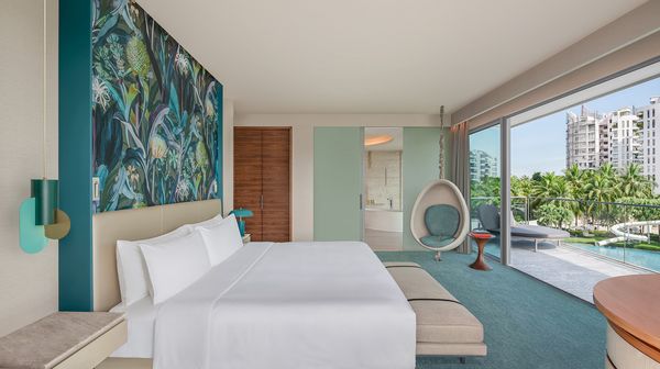 W Singapore, Sentosa Cove interior