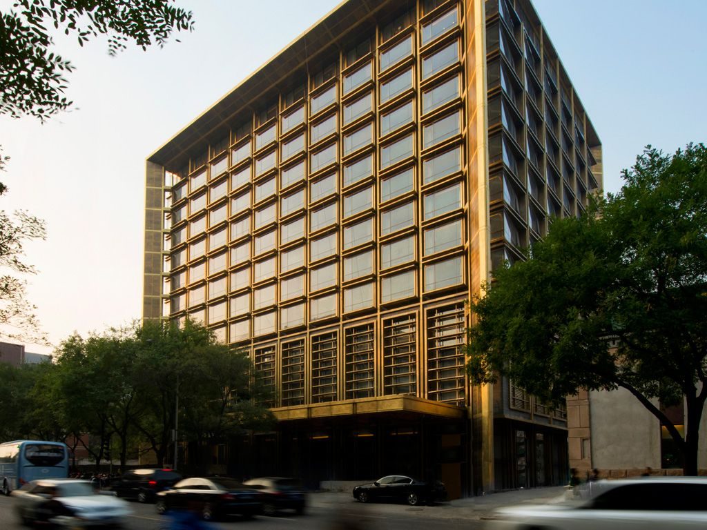 Waldorf Astoria Beijing exterior view