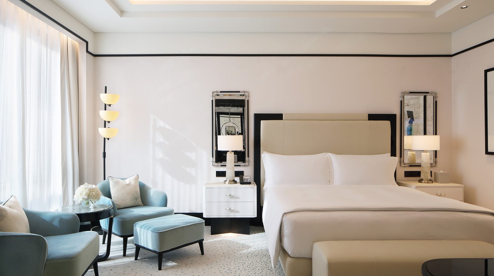 Waldorf Astoria Doha West Bay exterior view