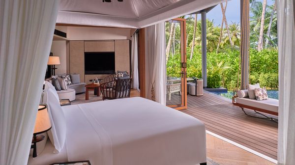 Waldorf Astoria Seychelles Platte Island interior