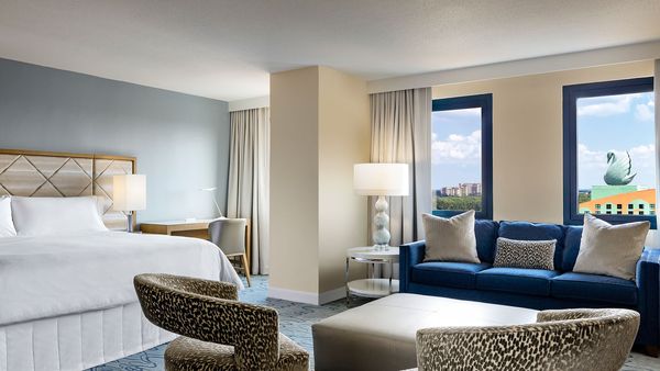 Walt Disney World Swan and Dolphin Resort interior