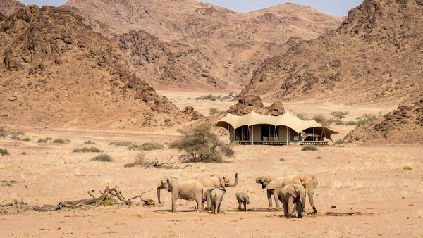 Wilderness Hoanib Skeleton Coast Camp interior