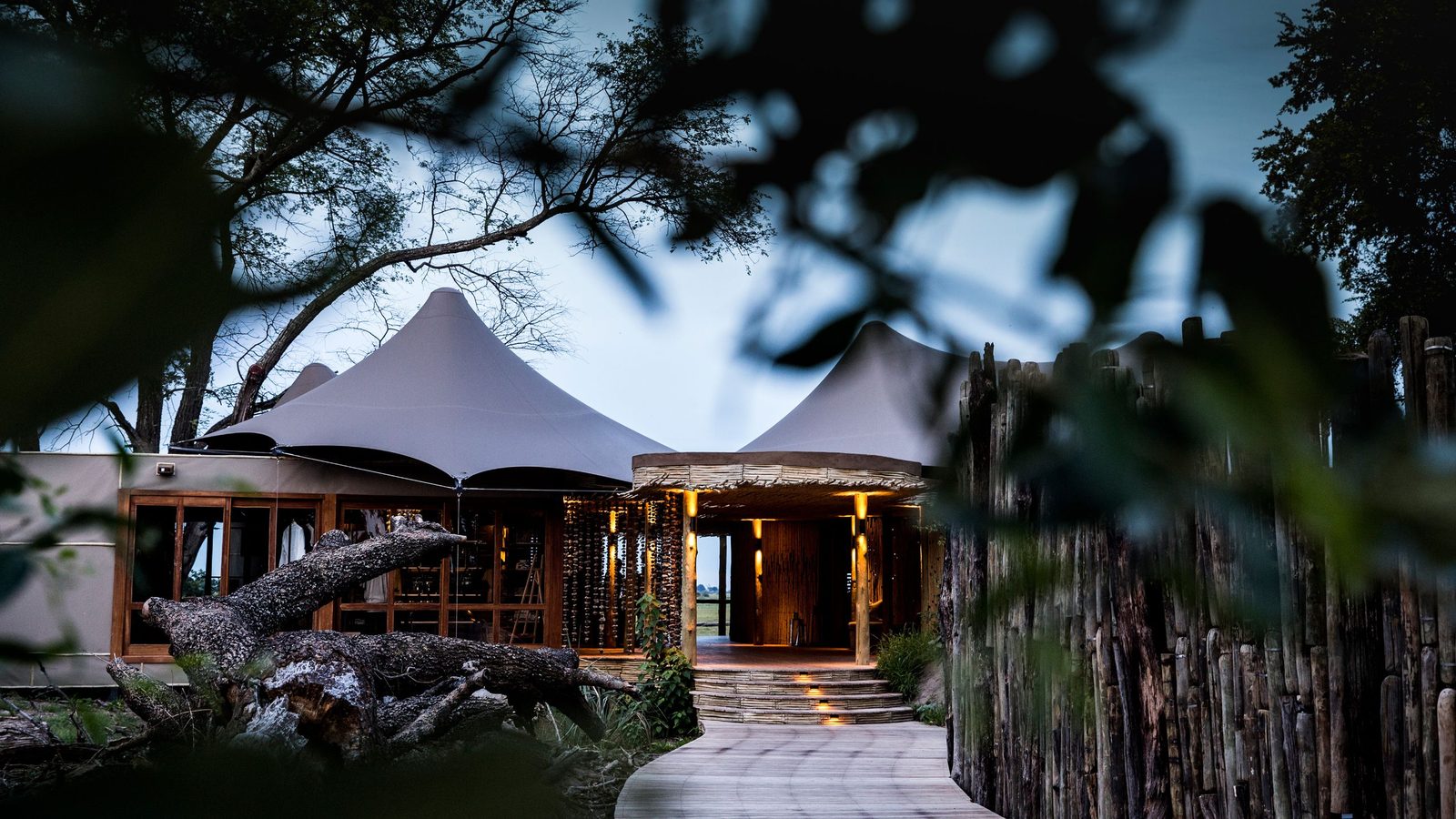 Wilderness Mombo Camp and Little Mombo exterior view